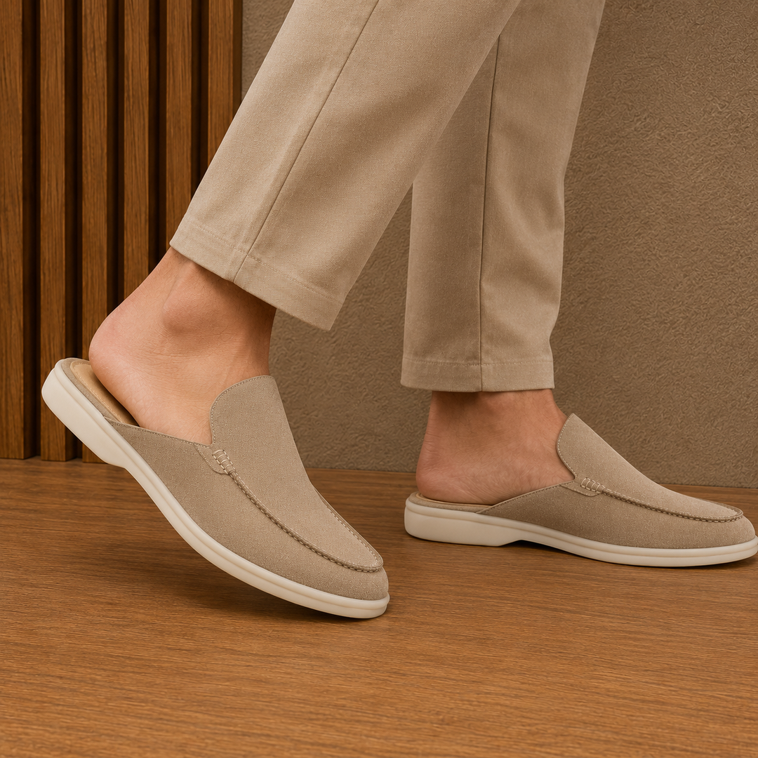 Santori Casual Suede Mules