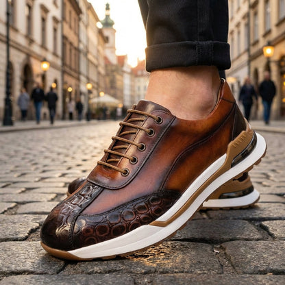 James Matzi Leather Sneakers