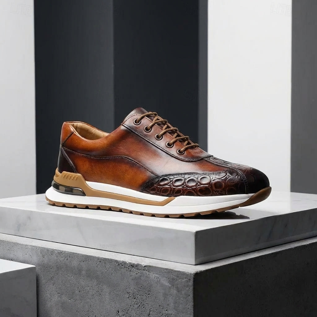 James Matzi Leather Sneakers