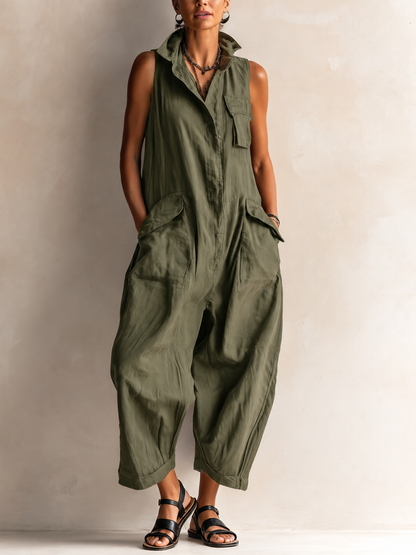 Flow Utility Wide Leg Jumpsuit