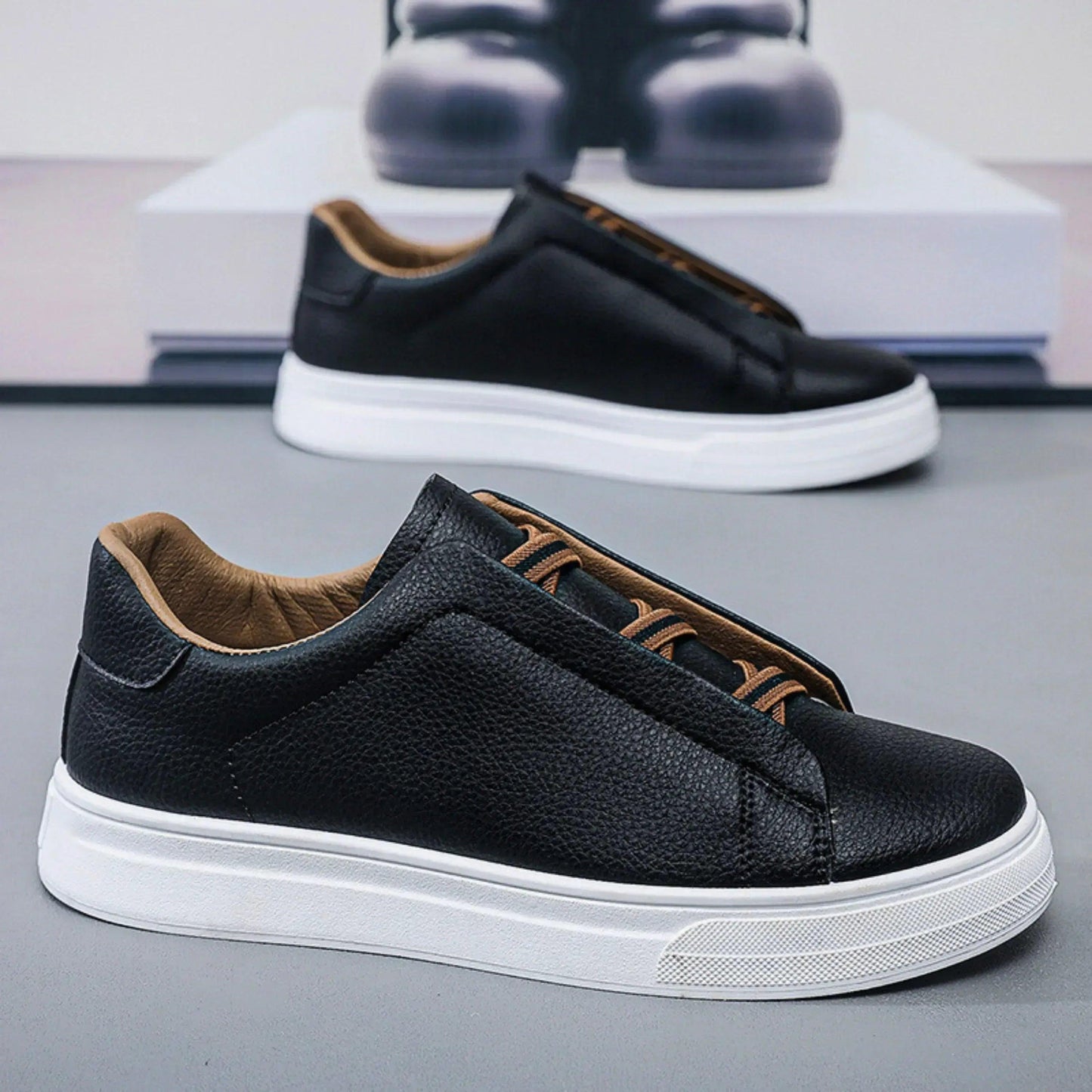 Leos Leather Sneakers