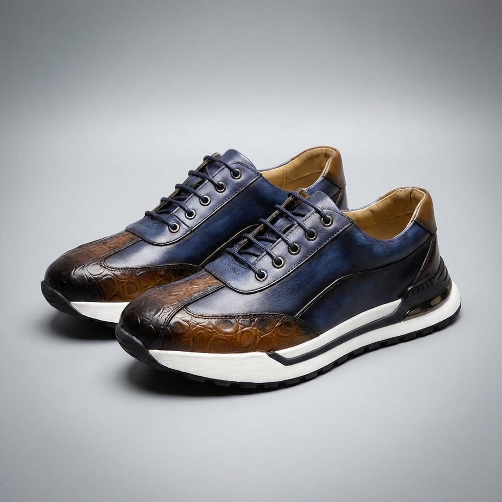 James Matzi Leather Sneakers
