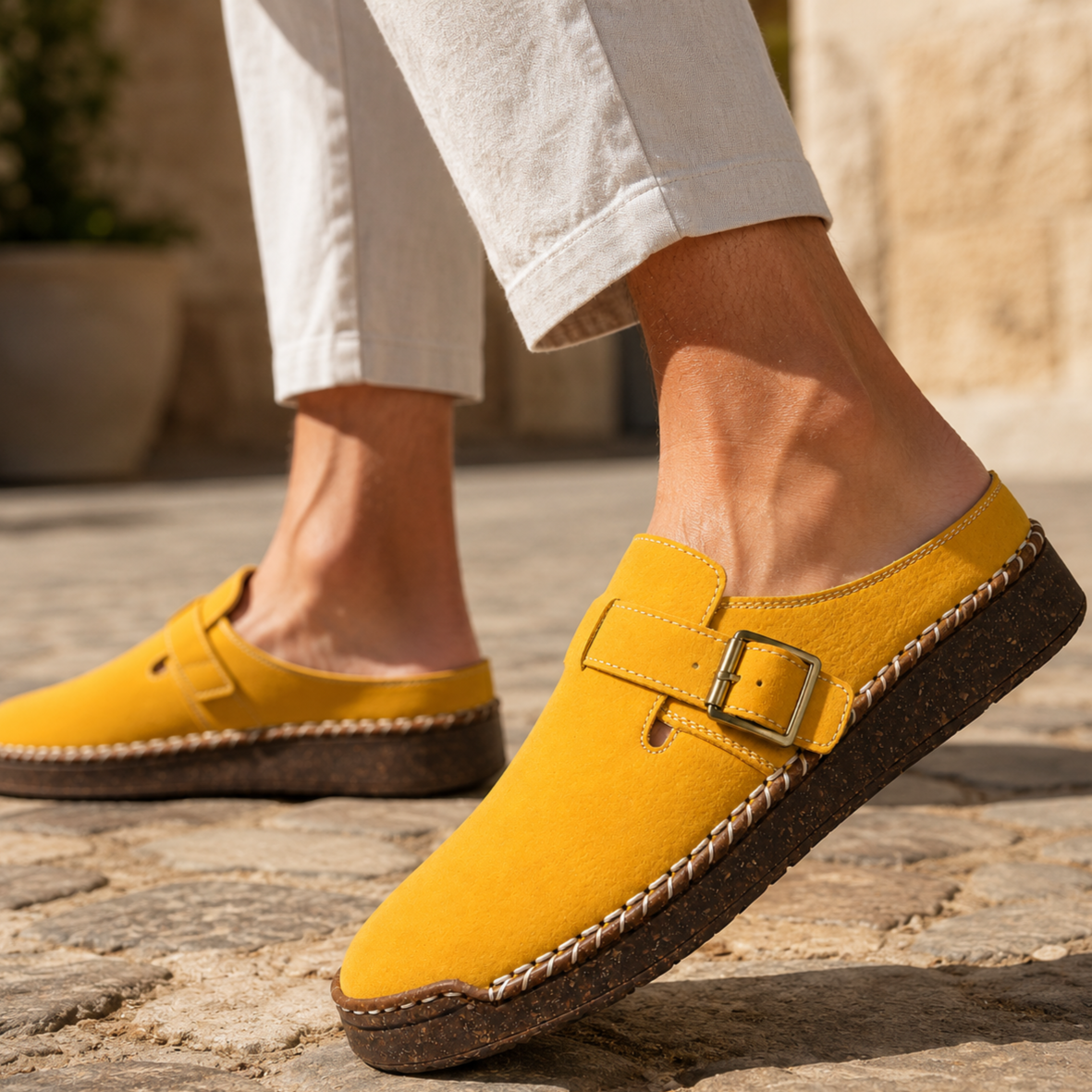 Marbella Leather Sandals