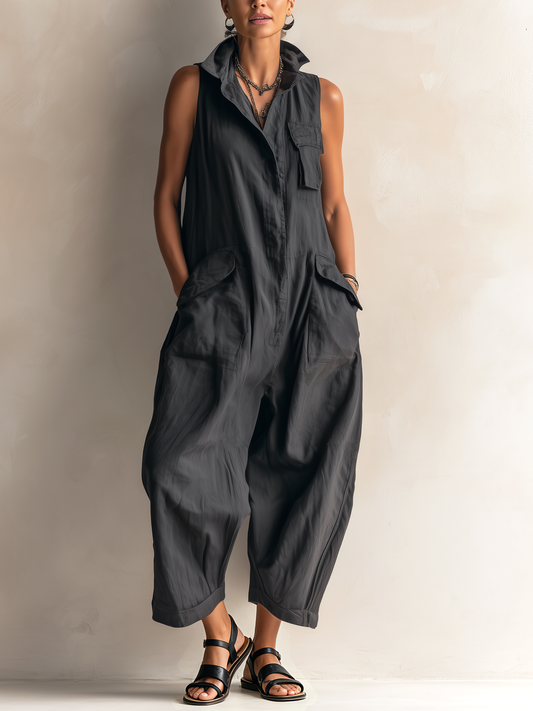 Flow Utility Wide Leg Jumpsuit