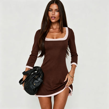 Mira long sleeve dress