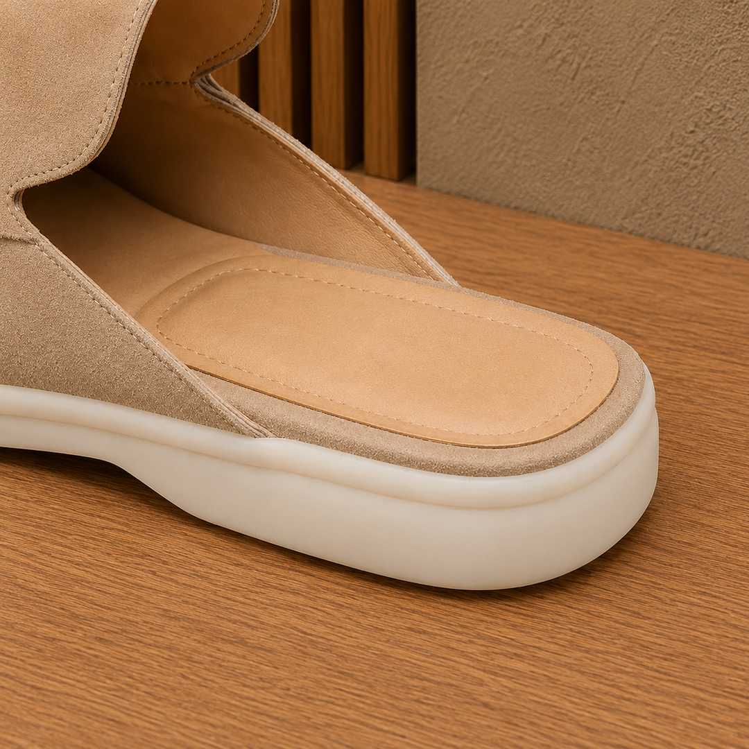 Santori Casual Suede Mules