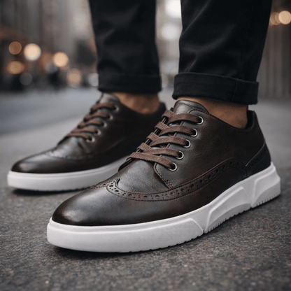 Milos Leather Sneaker