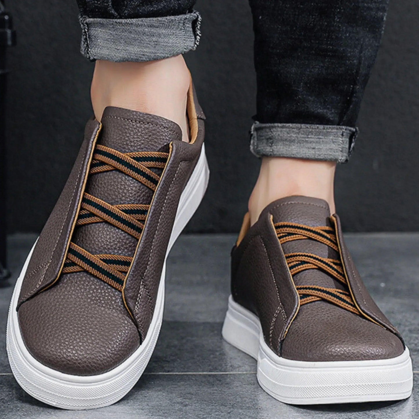 Leos Leather Sneakers