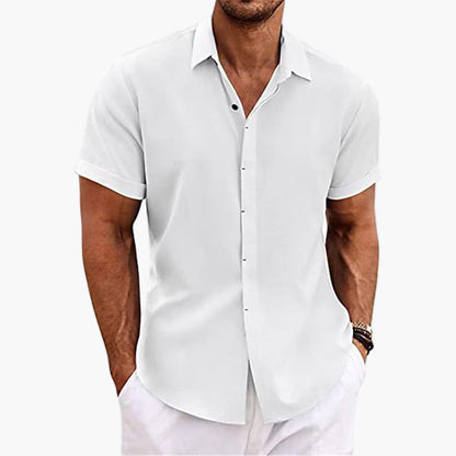 Cali Short Sleeve Linen Shirt
