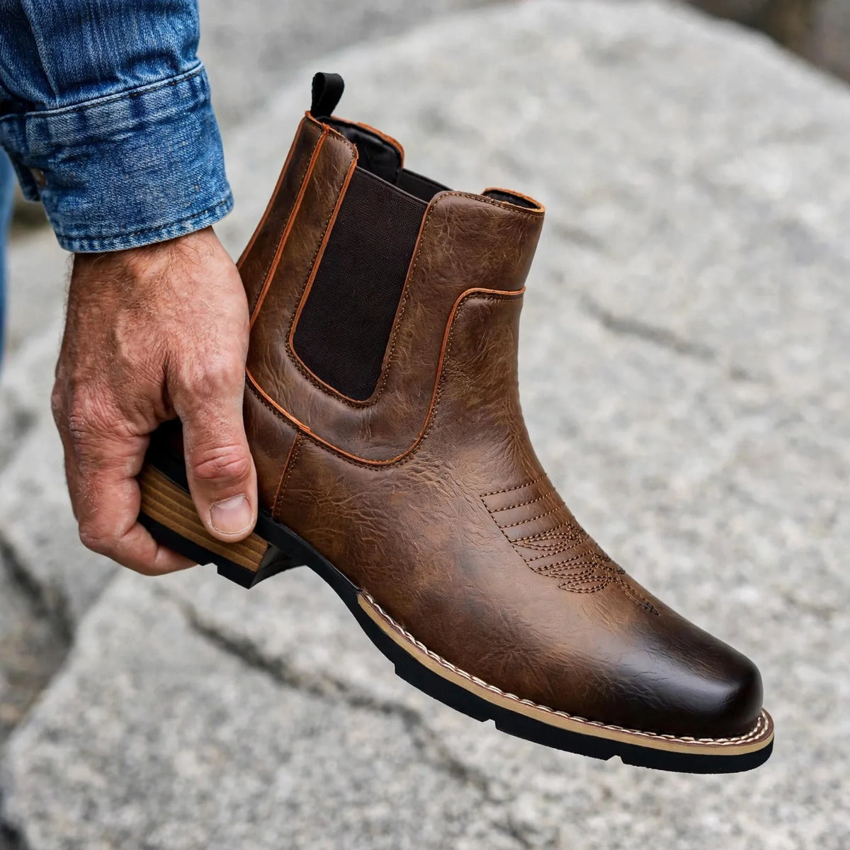 Texan Leather Boots