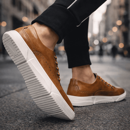Milos Leather Sneaker