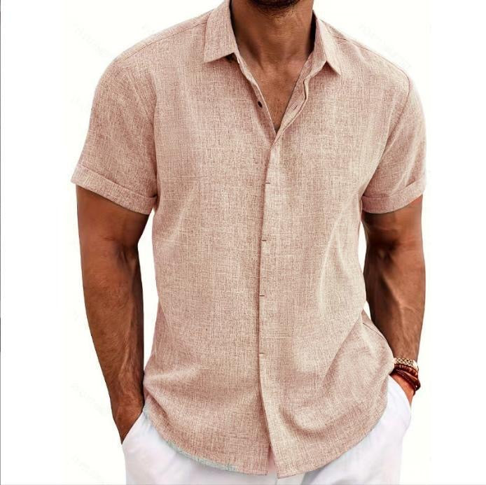 Cali Short Sleeve Linen Shirt