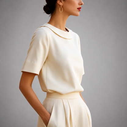 Milly Round Neck Blouse