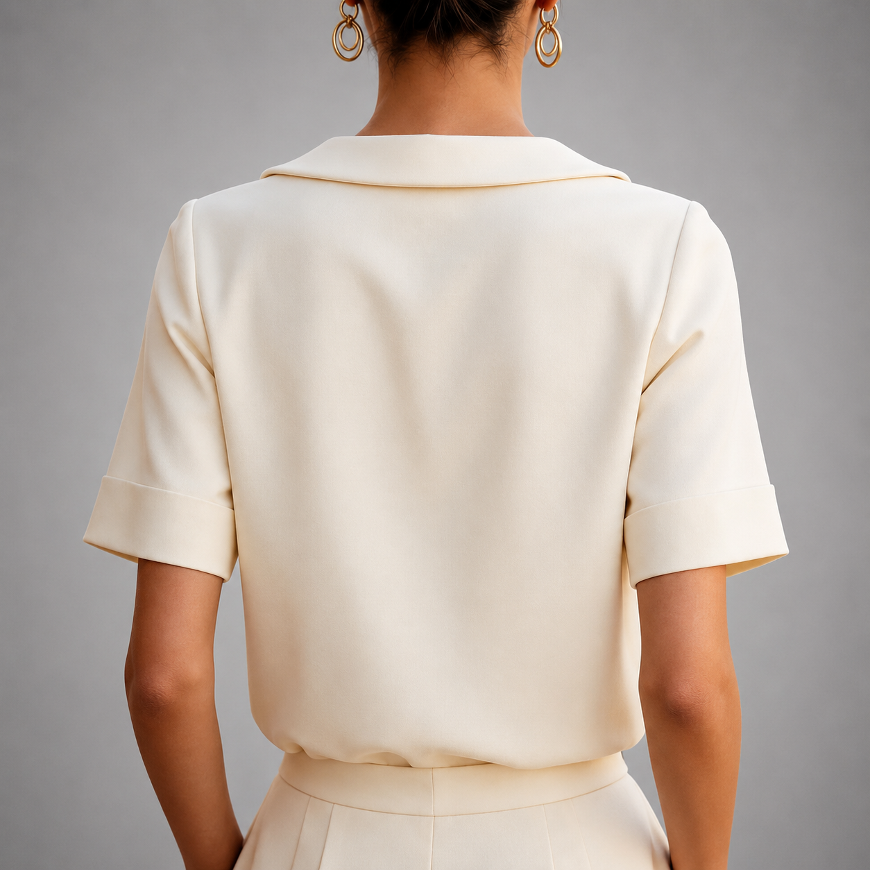 Milly Round Neck Blouse