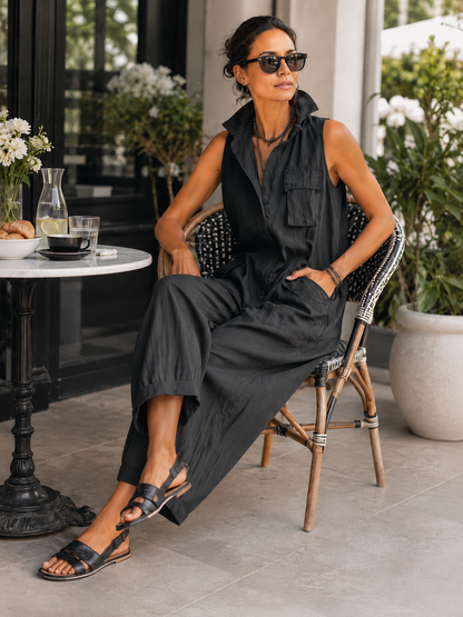 Flow Utility Wide Leg Jumpsuit