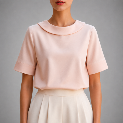 Milly Round Neck Blouse