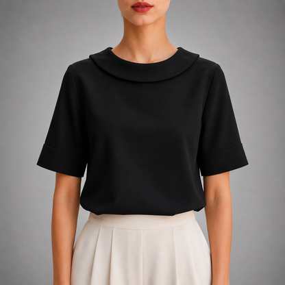 Milly Round Neck Blouse