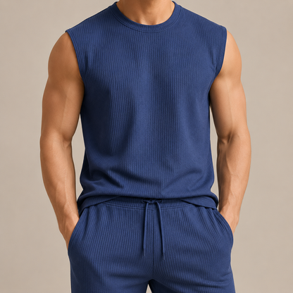 Euphoria Sleeveless Knit Comfort Set