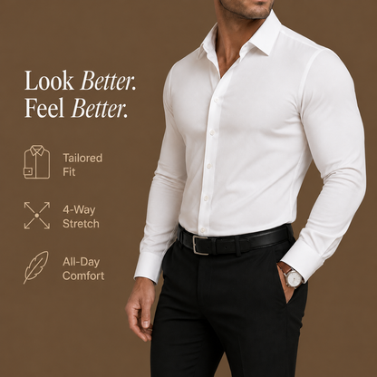 Motion Stretch Dress Shirt.
