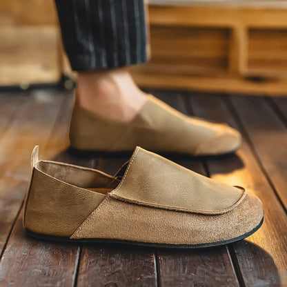 Grounded Leather Loafers