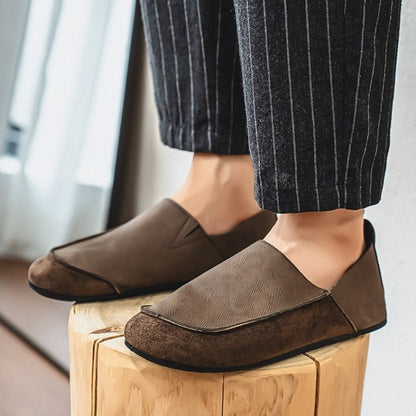 Grounded Leather Loafers