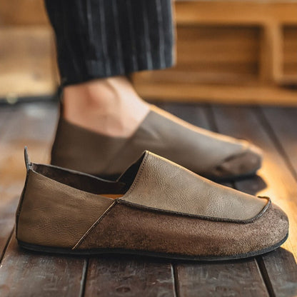Grounded Leather Loafers