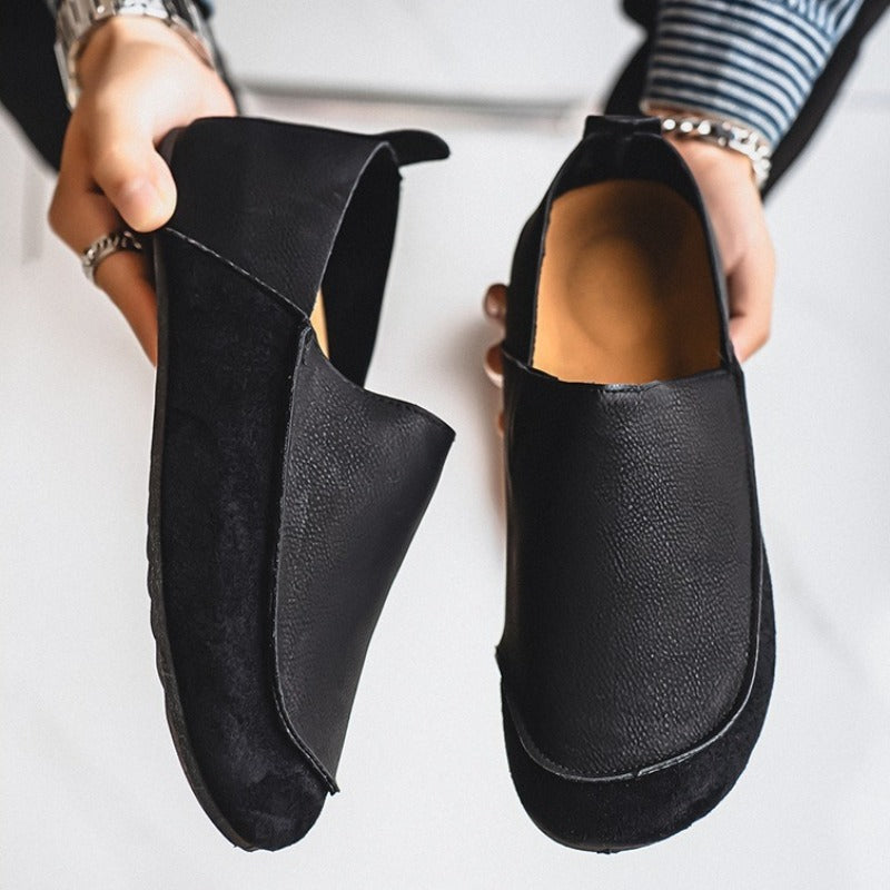 Grounded Leather Loafers