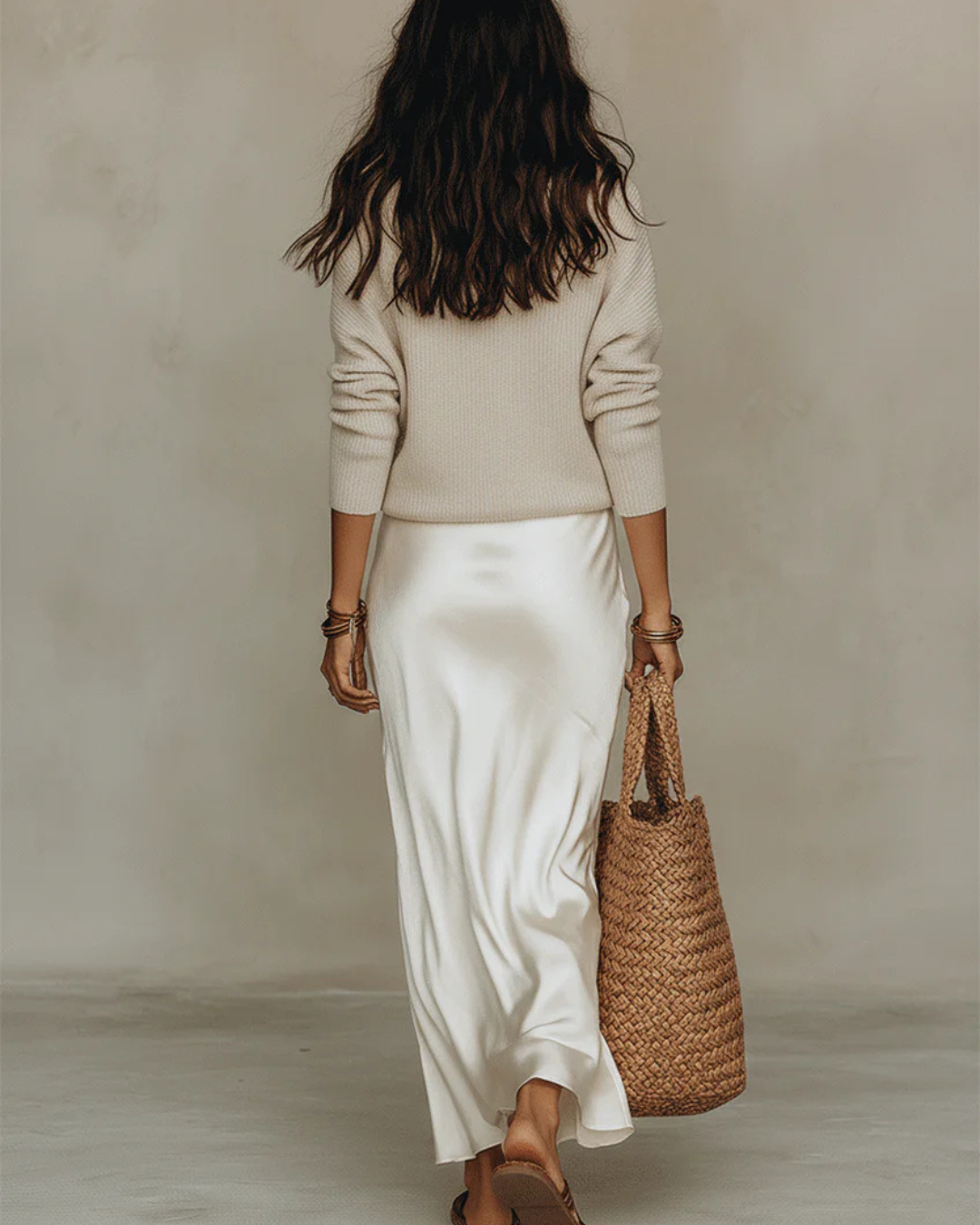 Solis Slip Dress & Knit Set