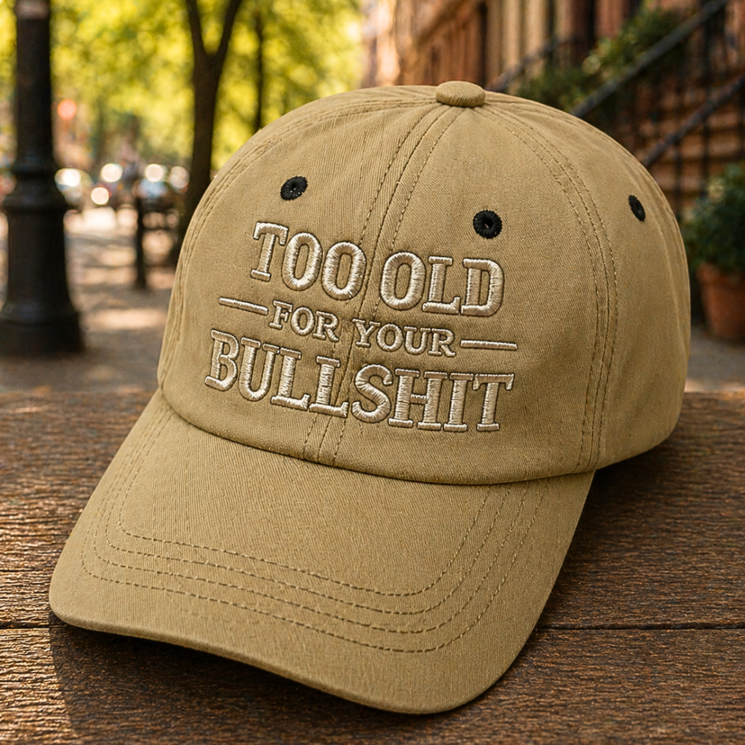 Too Old Adjustable Comfort Cap