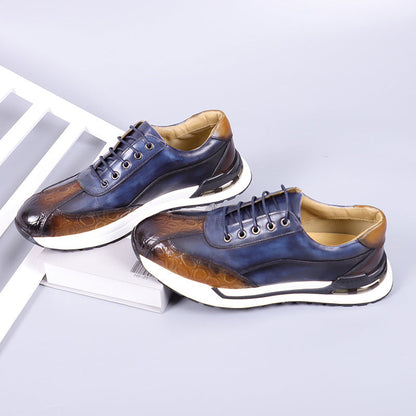 James Matzi Leather Sneakers