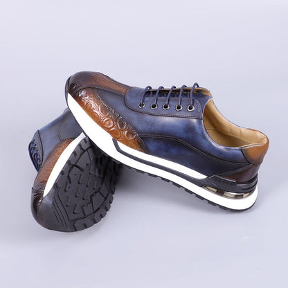 James Matzi Leather Sneakers