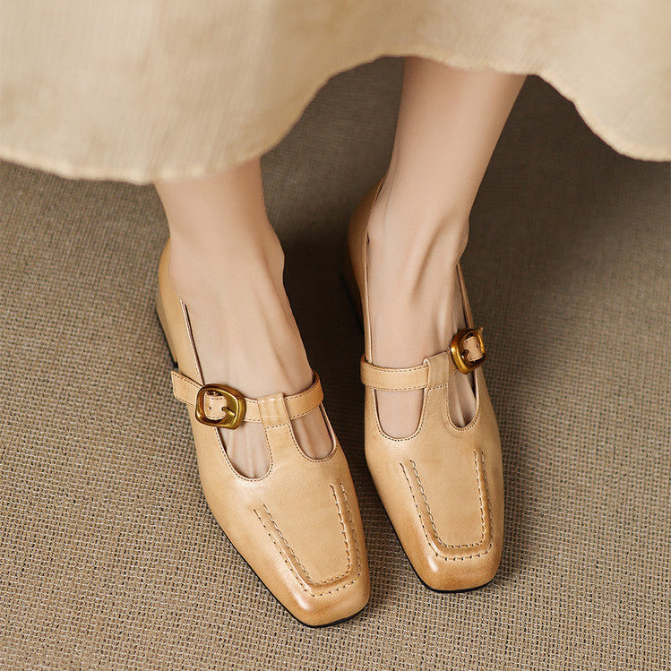 Monaco Genuine Leather Heels