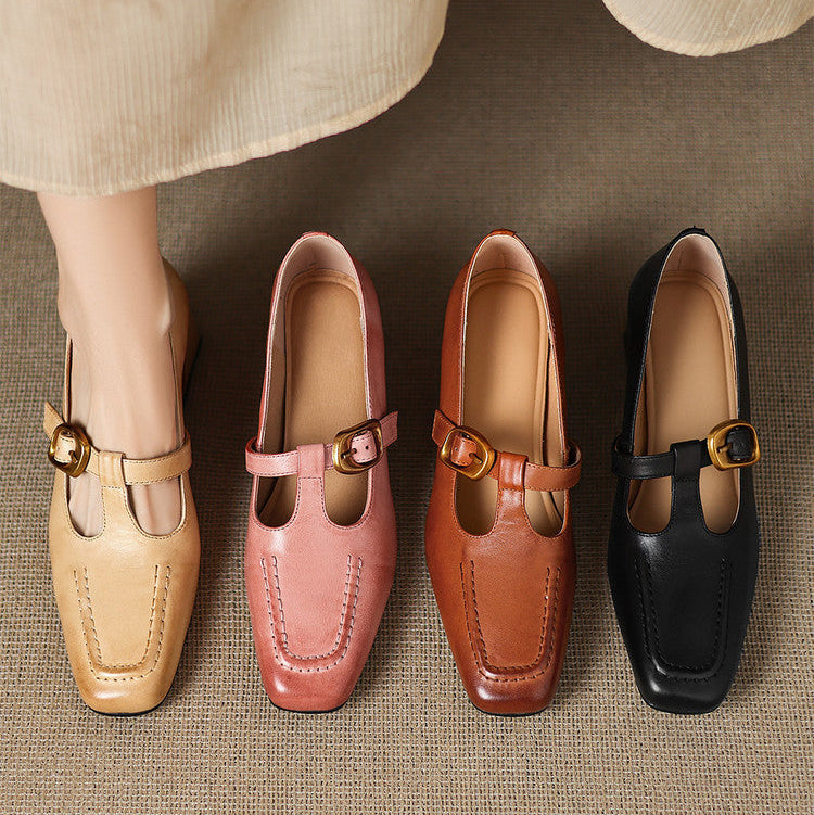Monaco Genuine Leather Heels