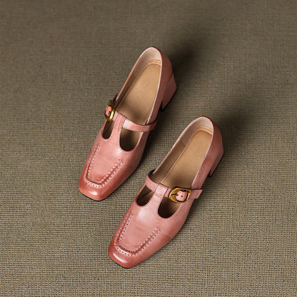 Monaco Genuine Leather Heels