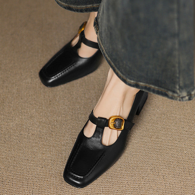 Monaco Genuine Leather Heels