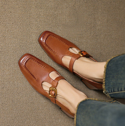 Monaco Genuine Leather Heels