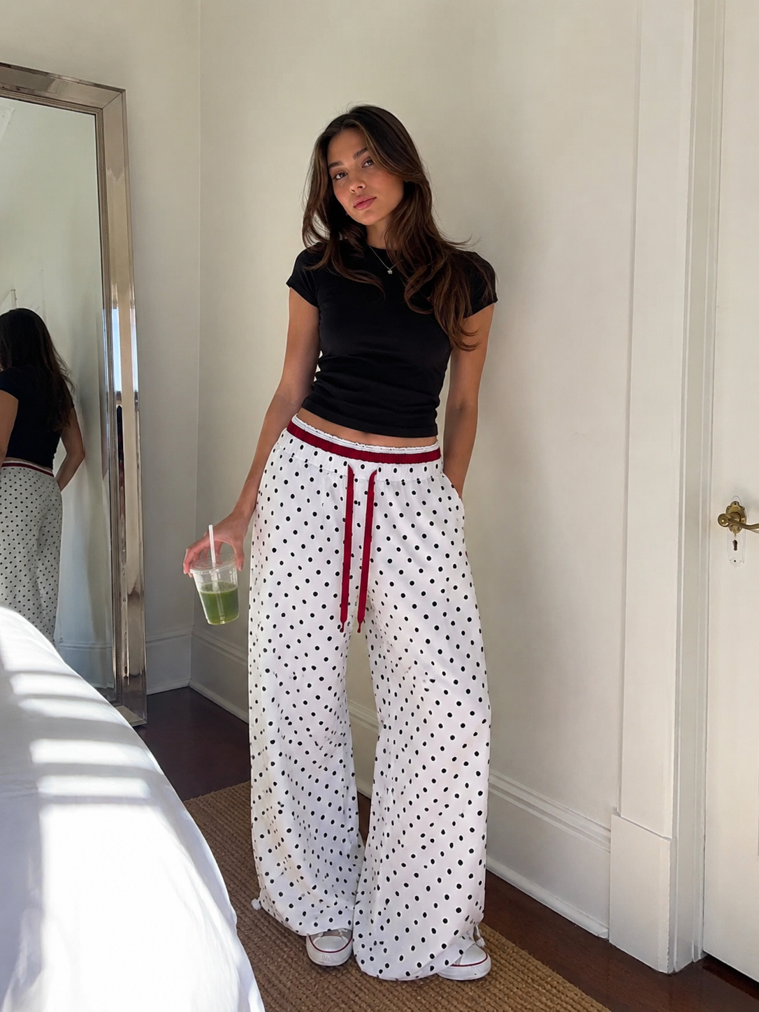 Amira Polka Dot Sweatpants