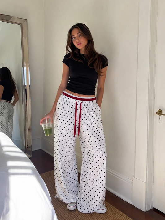 Amira Polka Dot Sweatpants