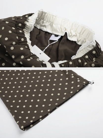 Amira Polka Dot Sweatpants