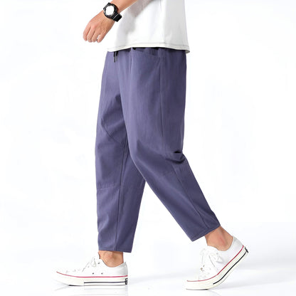 Easy Day Cropped Cotton Pants