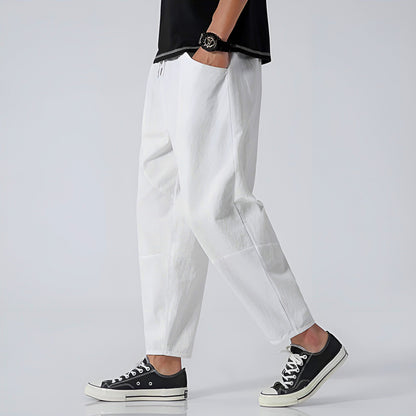 Easy Day Cropped Cotton Pants