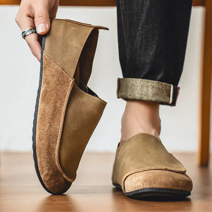 Grounded Leather Loafers