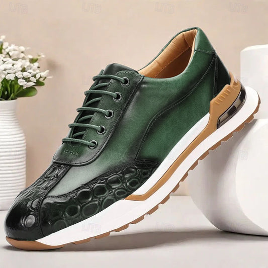 James Matzi Leather Sneakers