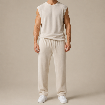 Euphoria Sleeveless Knit Comfort Set