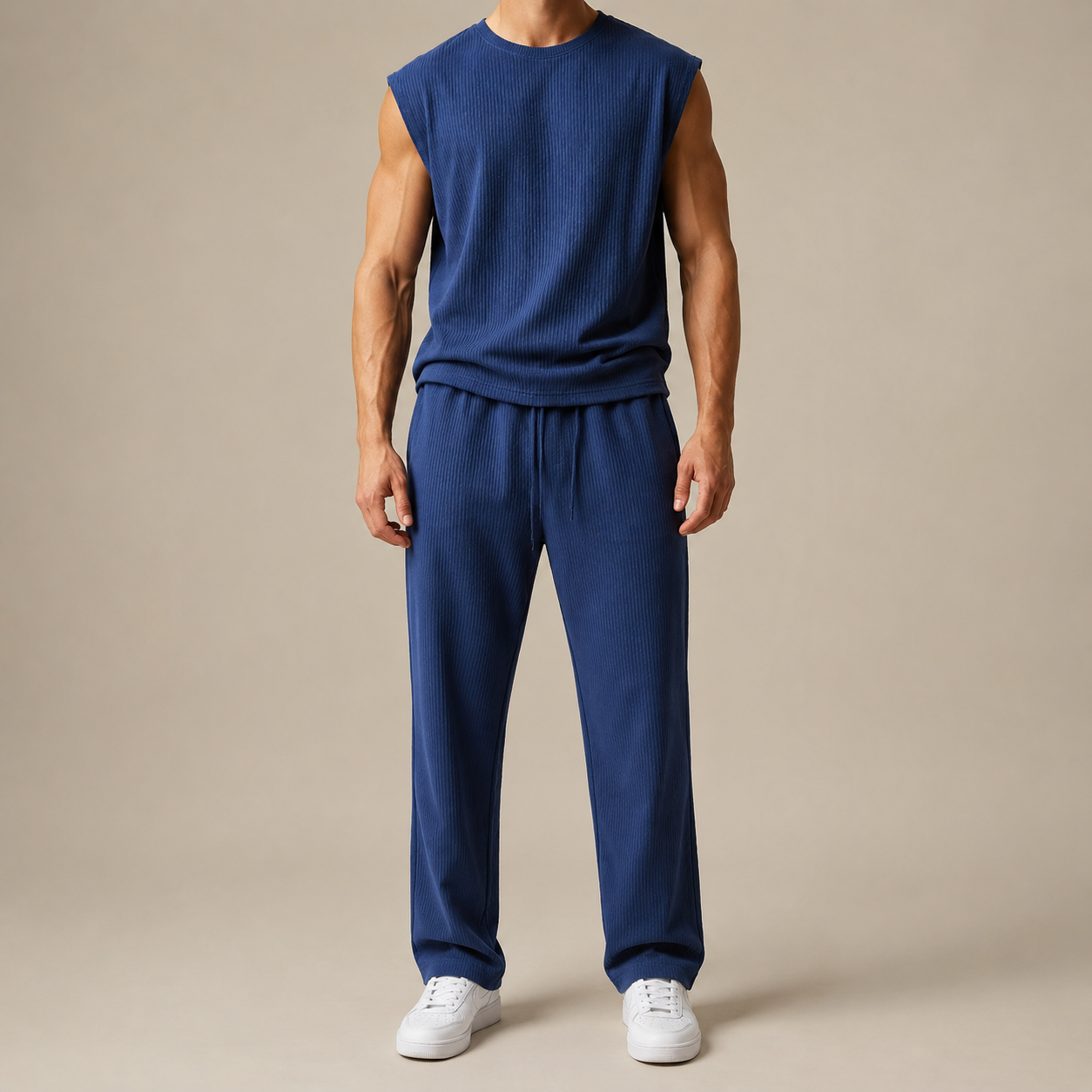 Euphoria Sleeveless Knit Comfort Set