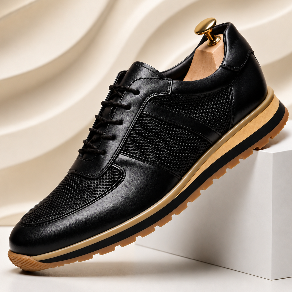Chicago Cowhide Leather Sneakers