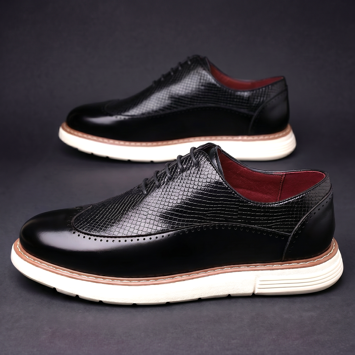 Zega Leather Oxfords