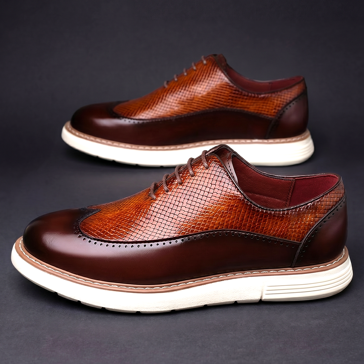 Zega Leather Oxfords