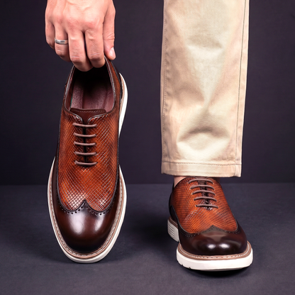 Zega Leather Oxfords