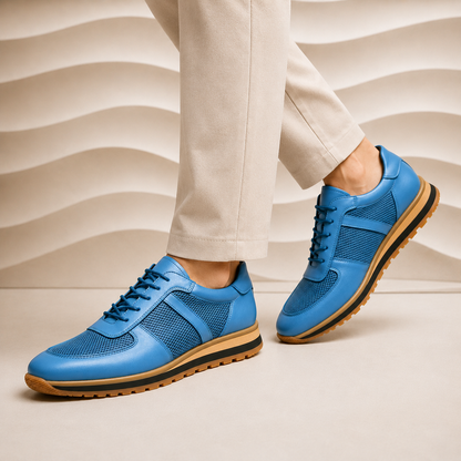 Chicago Cowhide Leather Sneakers